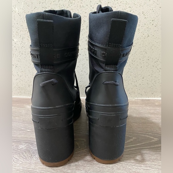 CONVERSE GR82 Chuck Taylor All Star Black Ankle Boots Sz 10 - Picture 4 of 9